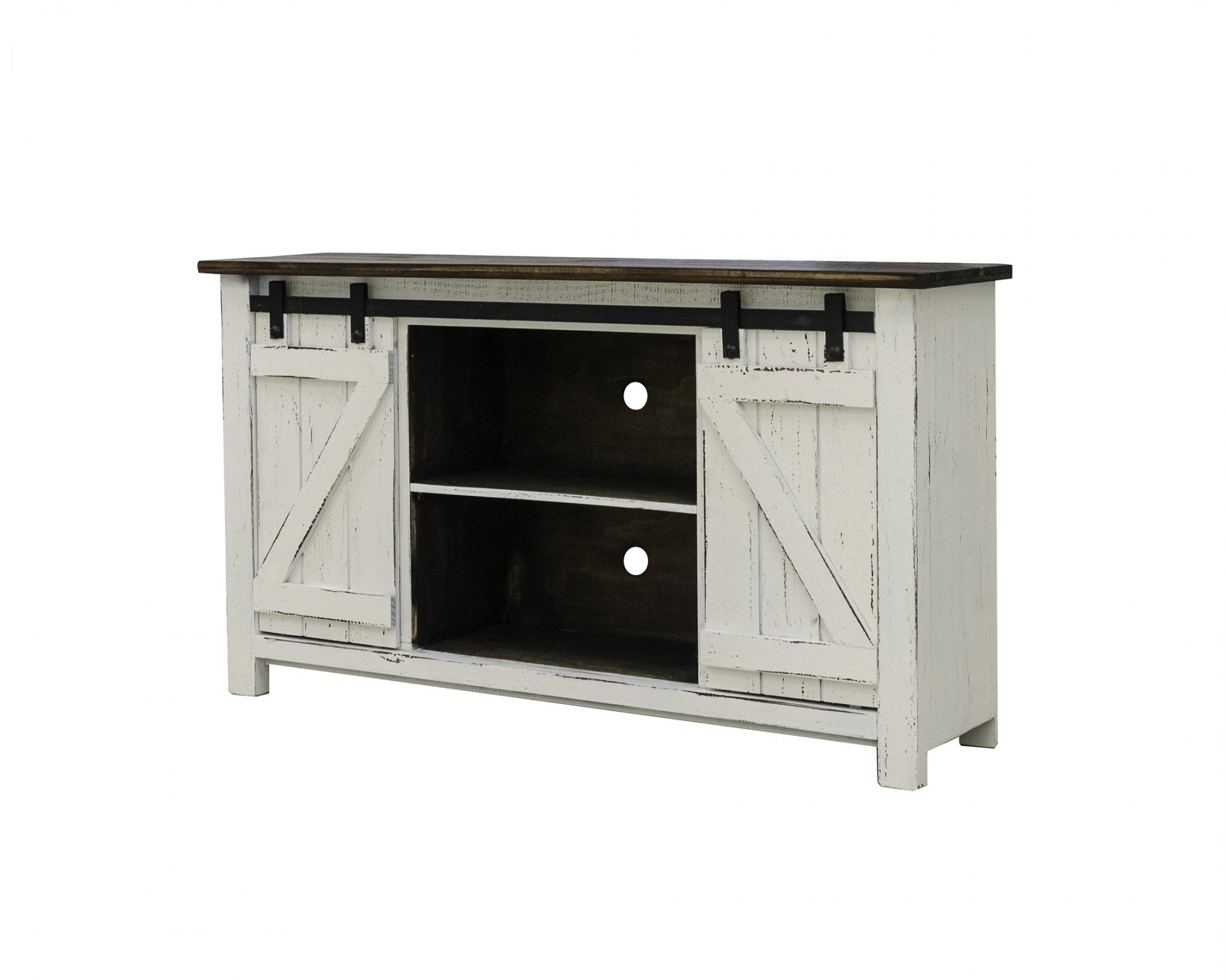 White Console Barndoor - Click Image to Close